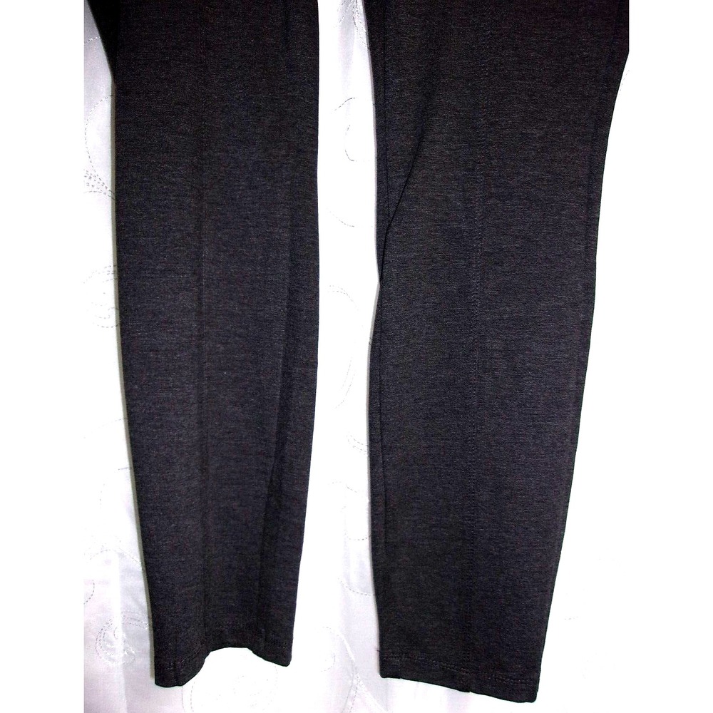 Style & Co Macy's Comfort Waist Charcoal Gray Women's Ponte Pencil Pant Plus 0X - Picture 4 of 6